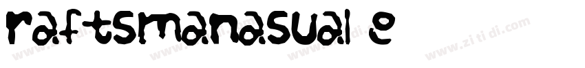 DraftsmanCasual2B Re字体转换